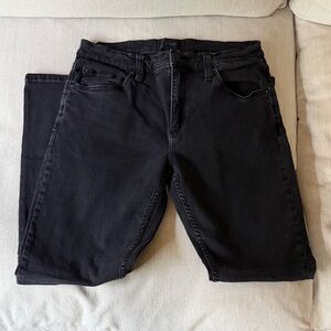 ROLLA'S Men's Slim Black Jeans